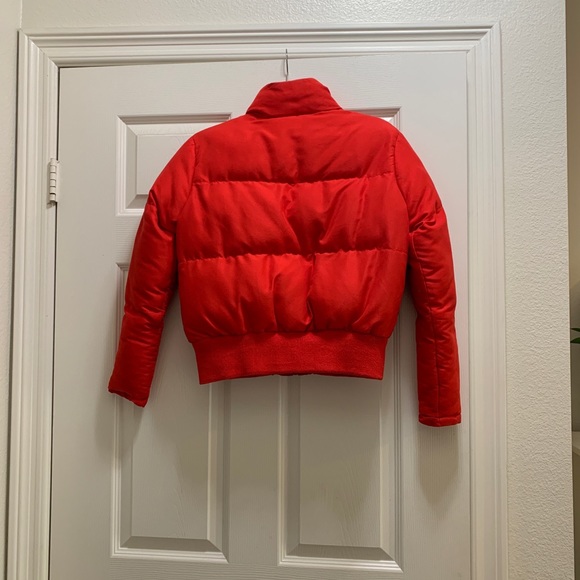 REVOLVE clothing red down jacket - Picture 3 of 5